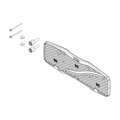 Number Plate Holder Kit - 1521842.png