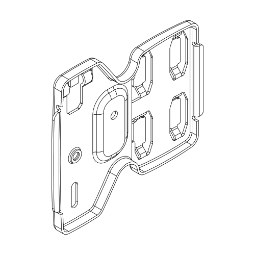 Rear Mounting Plate - 1539531.png