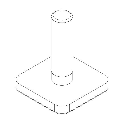 T-Track Screw M6x22 - 1541569.png