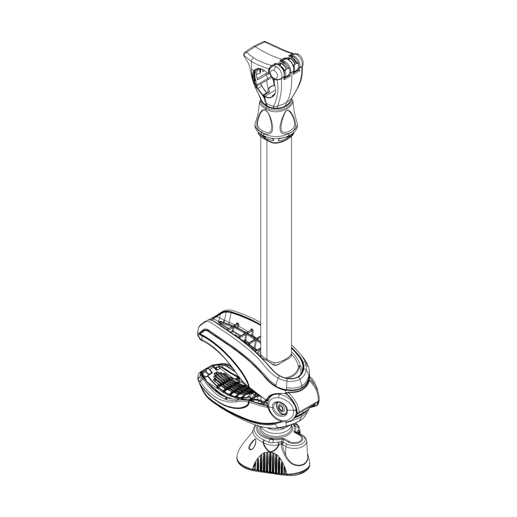 Bike Arm 372mm Black - 1521937.png