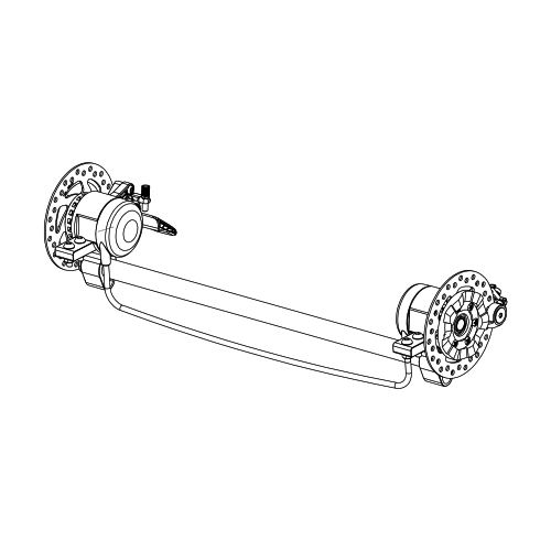 Axle Assembly - Single - Thule Chariot Sport - 1536428.png