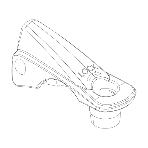Buckle With Lock - 1521740.png