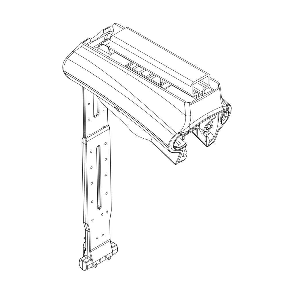 Rapid Railing Foot - 1521744.png