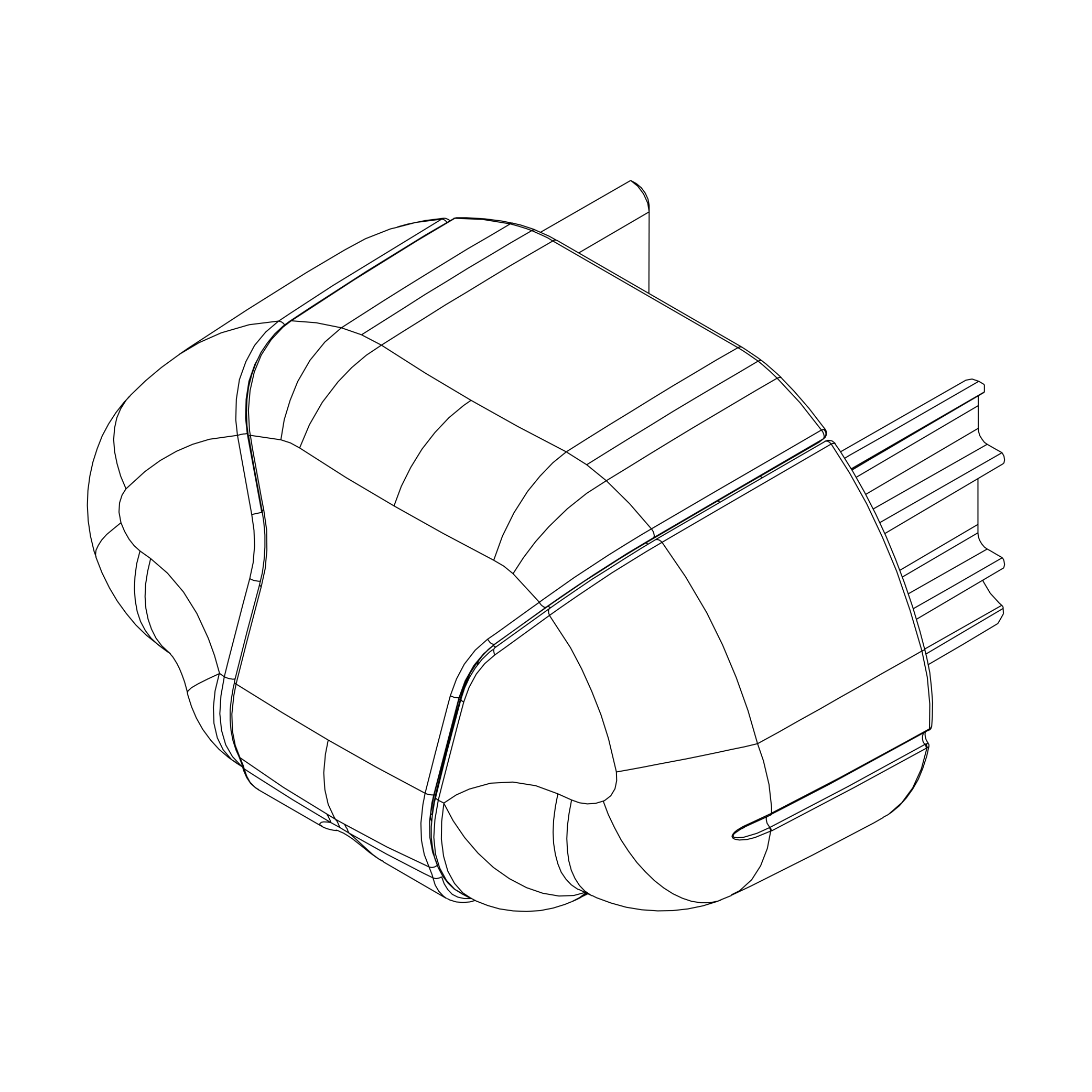 End Cap Aero Bar 4 Pcs - 1521745.png