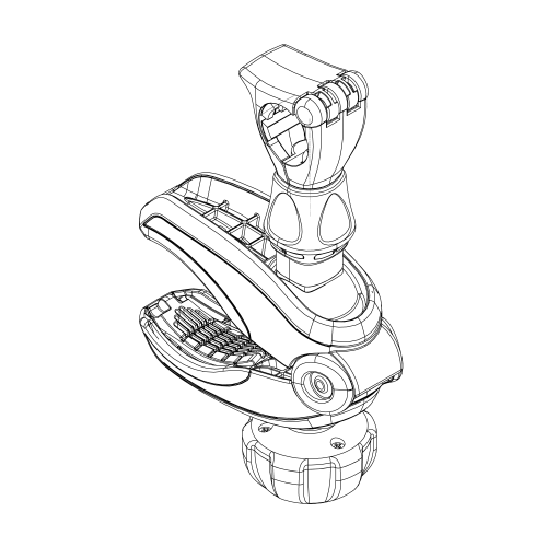 Bike Arm Short 122 Mm Without Lock - 1498447.png