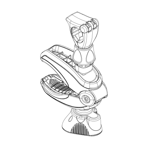 Bike Arm 122Mm-30 Torque Knob - 1521930.png