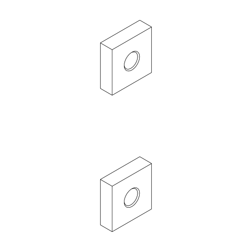 Nut Square Nut M8 - 1541652.png
