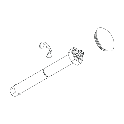 Clevis Axle 40Mm 14-X - 1541790.png