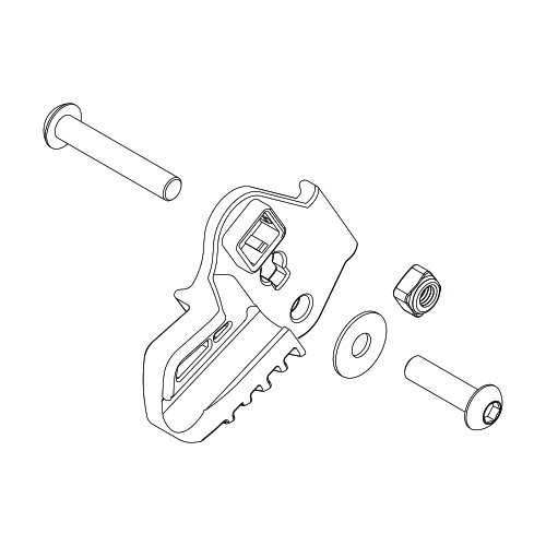 Cargo Bag Hinge Bracket Left - 1541800.png