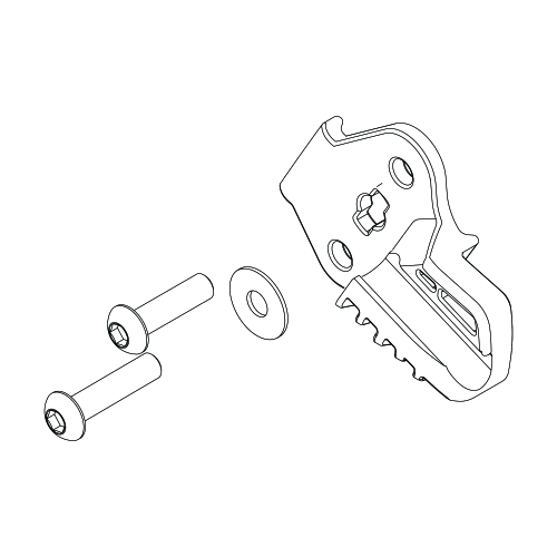 Cargo Bag Hinge Bracket Right - 1541801.png