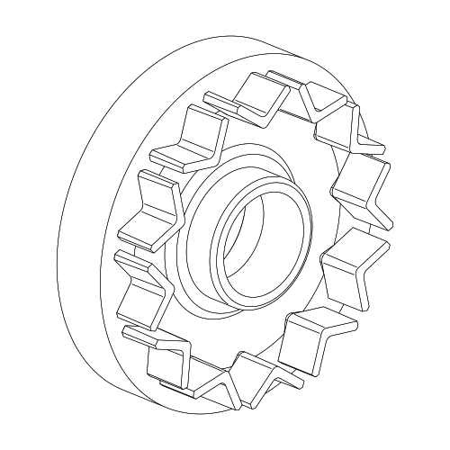 Brake Hub 17-X - 1541803.png